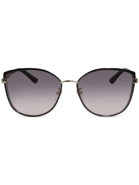 Gucci Eyewear Interlocking G sunglasses - Black - zdjęcie produktu nr 1
