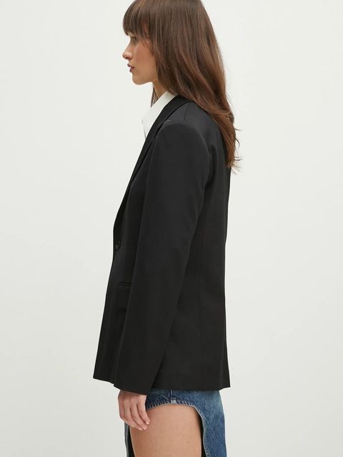 MM6 Maison Margiela marynarka z domieszką wełny - zdjęcie produktu nr 2