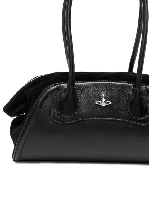 Vivienne Westwood small Shirley Orb shoulder bag - Black