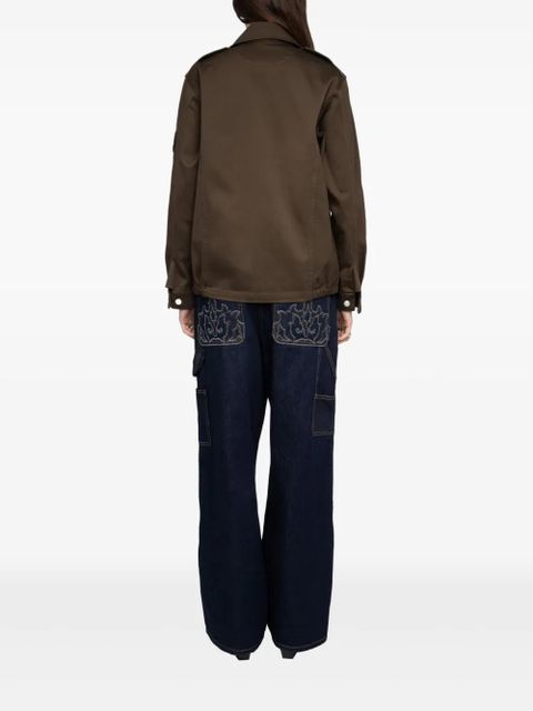 Zadig&Voltaire zip patch cotton jacket - Green - zdjęcie produktu nr 2