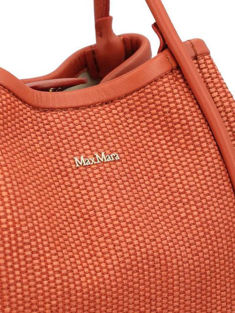 Max Mara extra small Marine tote bag - Orange