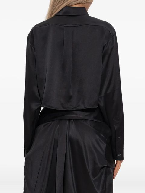 Alexander Wang patch-pocket shirt - Black