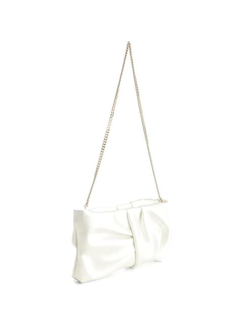 Jimmy Choo Bonny chain-strap clutch bag - Neutrals