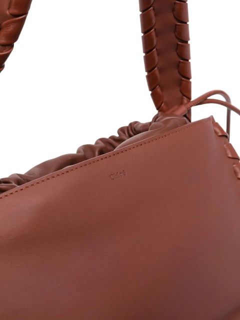 Chloé Tess leather shoulder bag - Brown