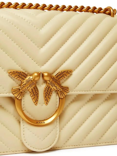 PINKO bird-embellishment shoulder bag - Neutrals - zdjęcie produktu nr 2