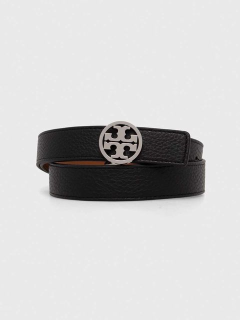 Tory Burch pasek skórzany dwustronny 1" Miller Reversible - zdjęcie produktu nr 1