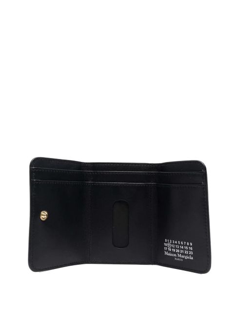 Maison Margiela small leather wallet - Black