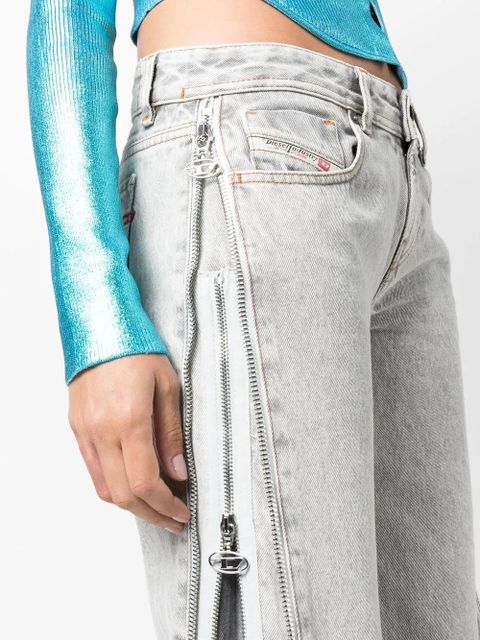 Diesel 2002 007f8 straight jeans - Grey