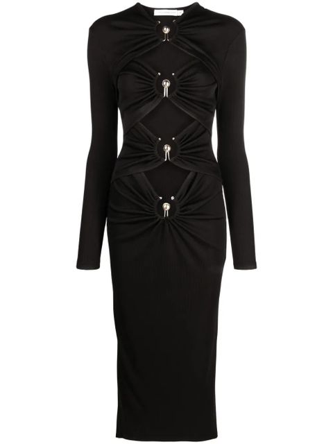 Christopher Esber Orbit cut-out midi dress - Black - zdjęcie produktu nr 1