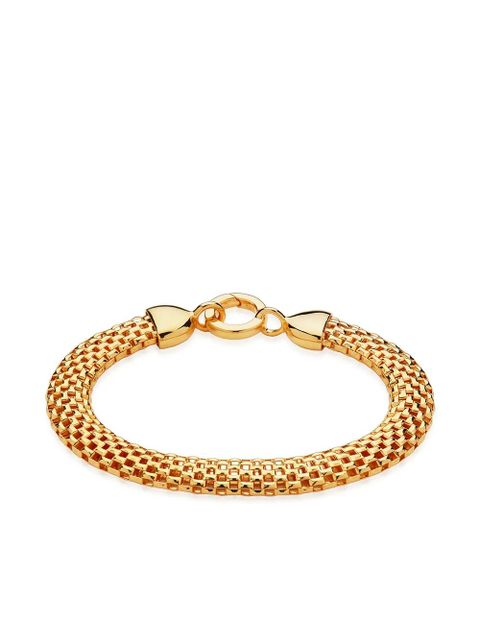Monica Vinader Heirloom woven wide chain bracelet - Gold - zdjęcie produktu nr 1