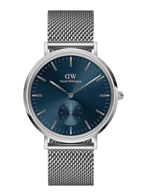 Daniel Wellington zegarek Classic Multi-Eye Sterling Arctic 40 damski kolor srebrny DW00100710 - zdjęcie produktu nr 1