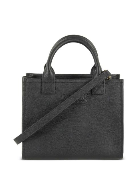 MC2 Saint Barth Vanity embossed-logo tote bag - Black - zdjęcie produktu nr 2