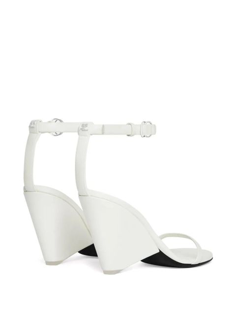 Courrèges Oblique sandals - White - zdjęcie produktu nr 2