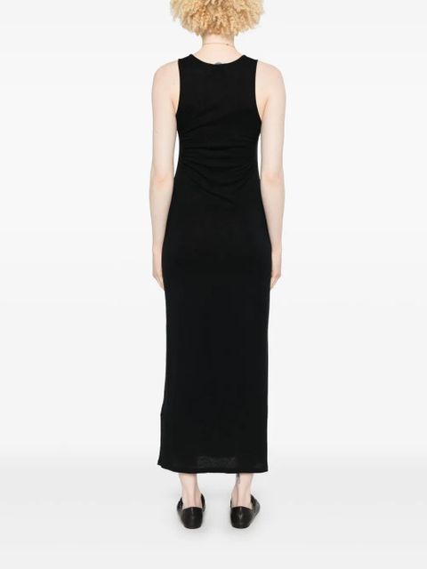 LouLou de Saison Myron maxi dress - Black