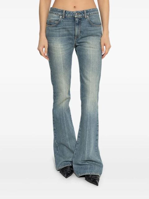 Alexander McQueen bootcut jeans - Blue