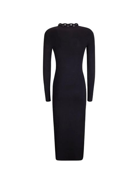 Rabanne chain-detail dress - Black - zdjęcie produktu nr 2