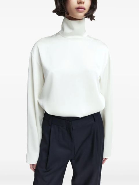 16Arlington Olall satin top - White - zdjęcie produktu nr 2