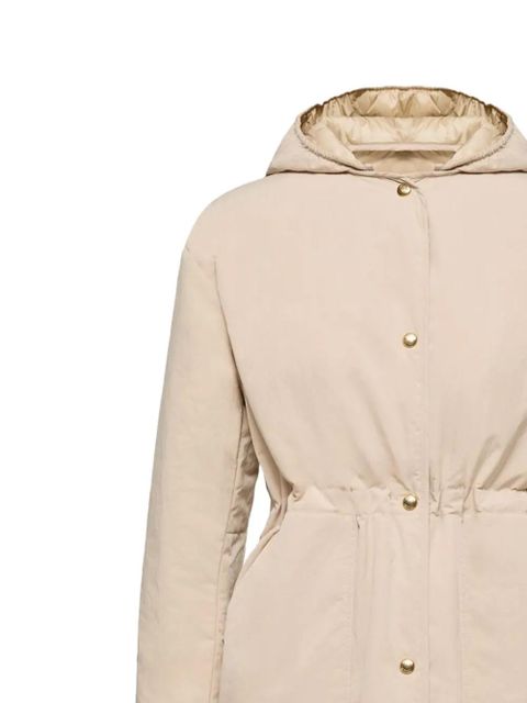 Moncler Thymlong reversible hooded coat - Neutrals - zdjęcie produktu nr 2