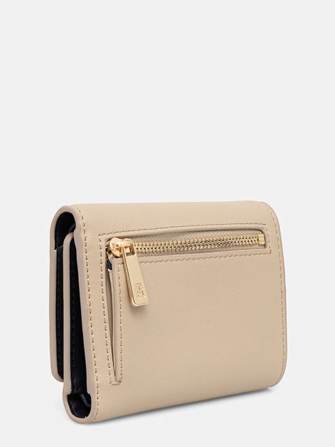 Tommy Hilfiger portfel damski kolor beżowy AW0AW17737 - zdjęcie produktu nr 2