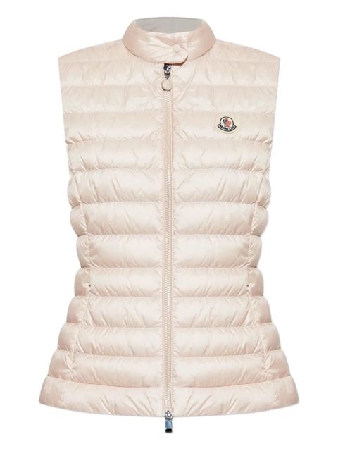 Moncler Ghany quilted sleeveless gilet - Pink - zdjęcie produktu nr 1