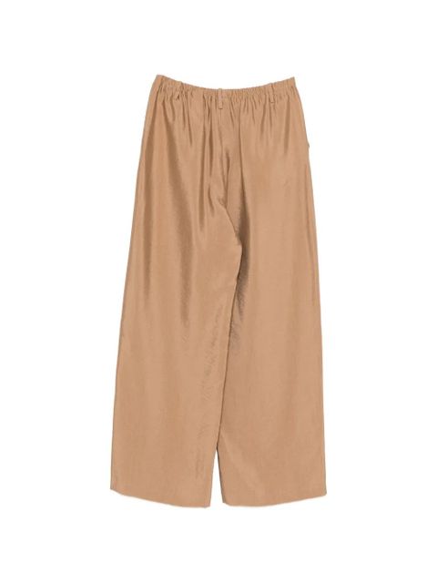 Alysi elasticated palazzo pants - Brown - zdjęcie produktu nr 2