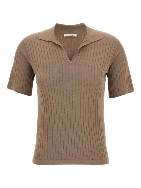 The Row ribbed short-sleeve t-shirt - Neutrals - zdjęcie produktu nr 1