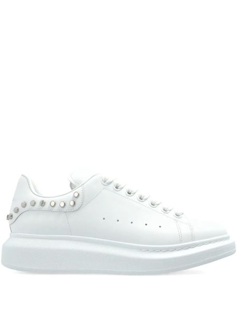Alexander McQueen Oversized stud-embellished platform sneakers - White - zdjęcie produktu nr 1
