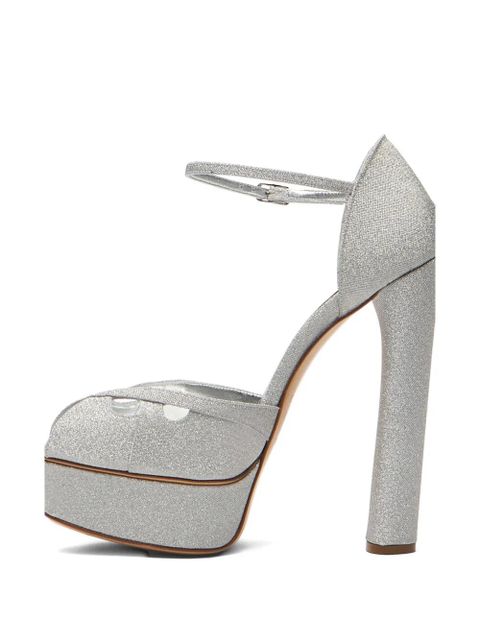 Casadei Flora heeled pumps - Silver