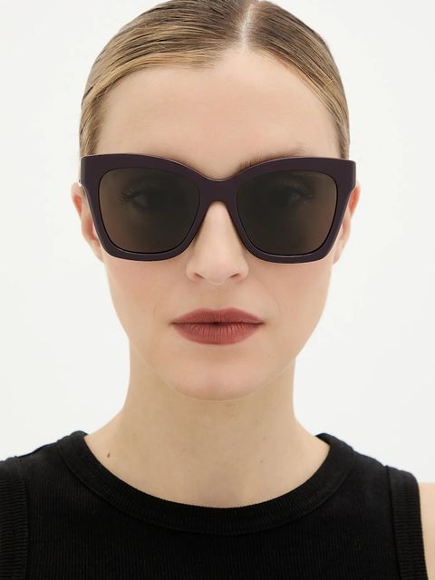 Marc Jacobs okulary przeciwsłoneczne damskie kolor fioletowy MARC 853/S