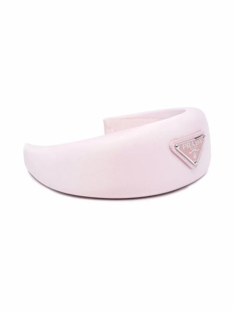 Prada Re-Nylon padded headband - Pink