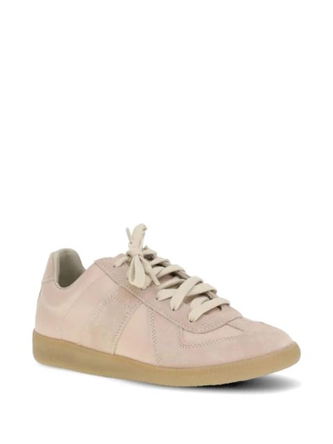 Maison Margiela Replica suede-panel sneakers - Pink - zdjęcie produktu nr 2