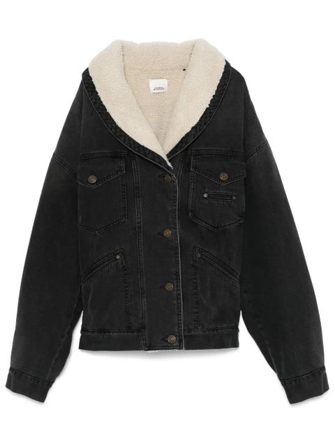 ISABEL MARANT Pimia denim jacket - Black - zdjęcie produktu nr 1