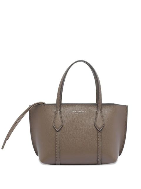 Tory Burch mini Perry zip tote bag - Brown - zdjęcie produktu nr 1