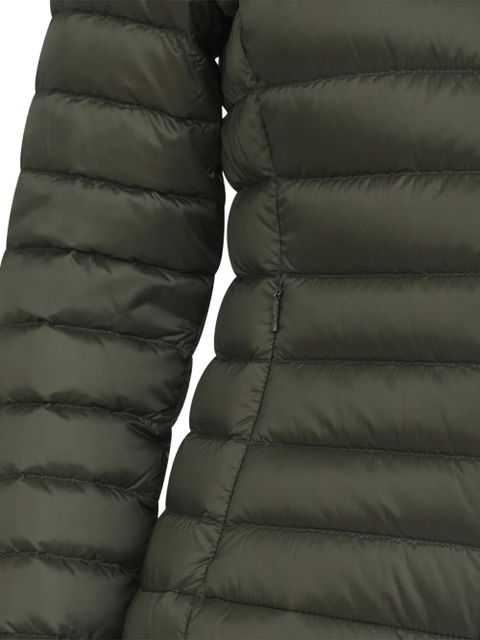 Moncler zip-up quilted jacket - Green
