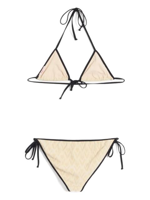 Valentino Garavani Toute La V jacquard bikini - White - zdjęcie produktu nr 2