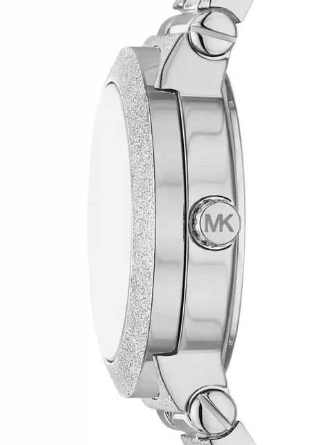 Michael Kors zegarek damski kolor srebrny MK7555