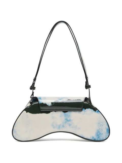 Diesel Play cross body bag - White