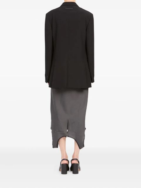 MM6 Maison Margiela double-breasted jacket - Black