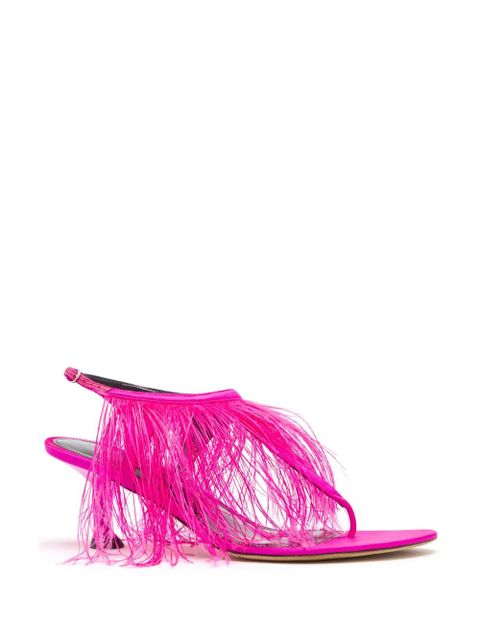 Proenza Schouler 60mm Tee sandals - Pink - zdjęcie produktu nr 2