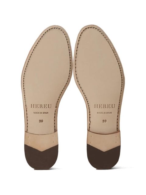 Hereu Lorea Mary Jane loafers - Neutrals