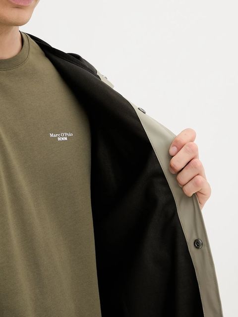 Rains kurtka 12010 Jacket kolor zielony przejściowa 12010