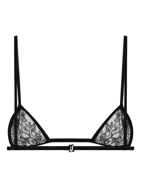 Dolce & Gabbana lace triangle bra - Black - zdjęcie produktu nr 2