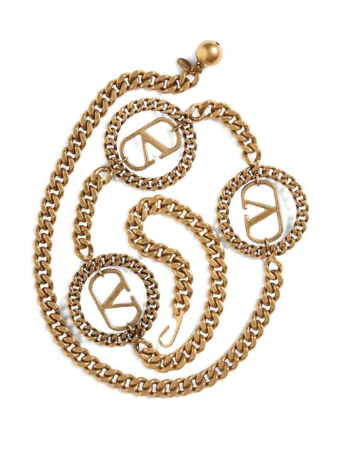 Valentino Garavani Vlogo chain belt - Gold