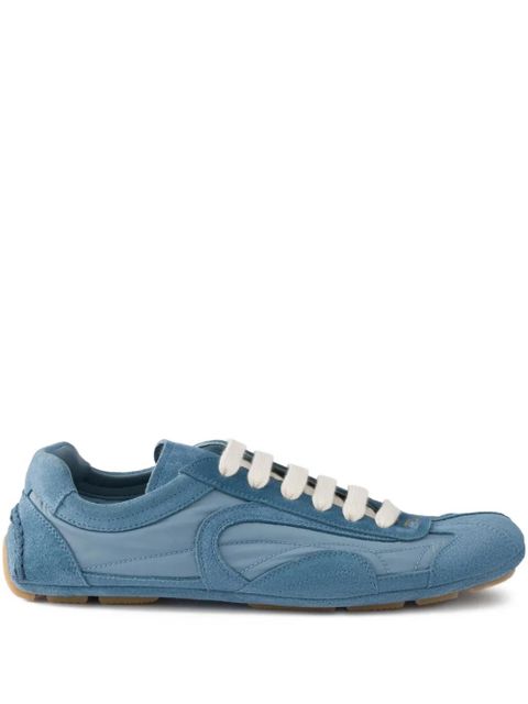 Prada Montecarlo Re-Edition logo lace-up sneakers - Blue - zdjęcie produktu nr 1
