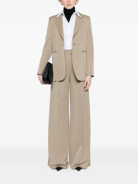 Max Mara pleated wide-leg trousers - Neutrals - zdjęcie produktu nr 2