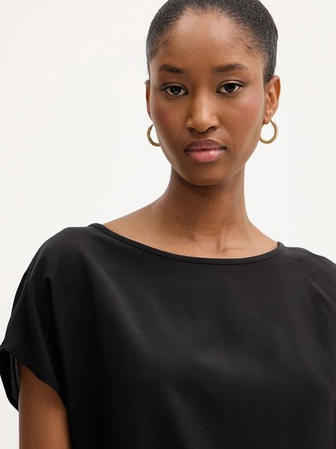 Silvian Heach t-shirt BOLAWE damski kolor czarny GPA25528BL