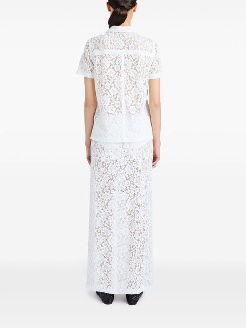 Proenza Schouler Jasmine maxi skirt - White