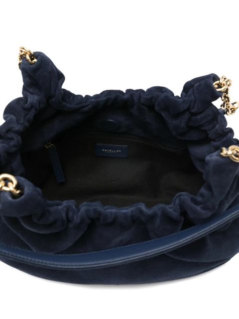 DeMellier medium Miami suede shoulder bag - Blue