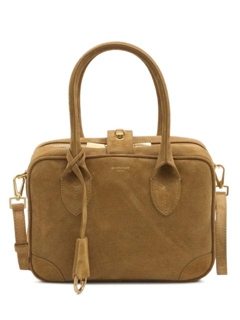 Golden Goose Vita suede leather tote bag - Brown - zdjęcie produktu nr 1