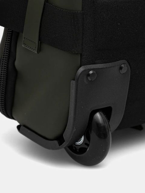 Rains walizka Texel Cabin Bag W3 52x32x20 cm kolor zielony 13460